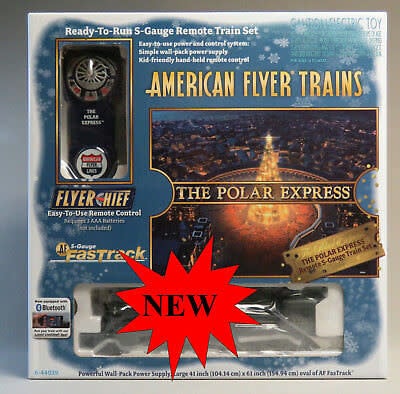 LIONEL AMERICAN FLYER POLAR EXPRESS OBSERVATION TRAIN CAR S Gauge rail HOBBYGLADES